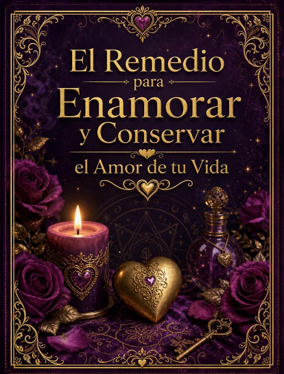 Portada del ebook "El Remedio para Enamorar y Conservar el Amor de tu Vida"